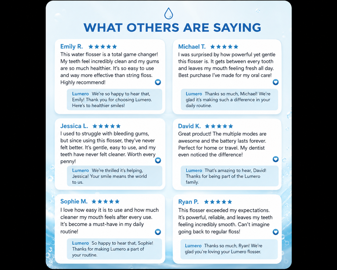 Portable Water Flosser- Cordless Oral Irrigator 2.0
